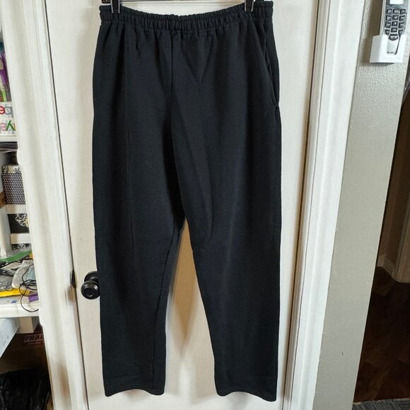 Russell Athletic Black Fleece Sweatpants Men’s Size L — Classic Fit Joggers - Picture 2 of 8